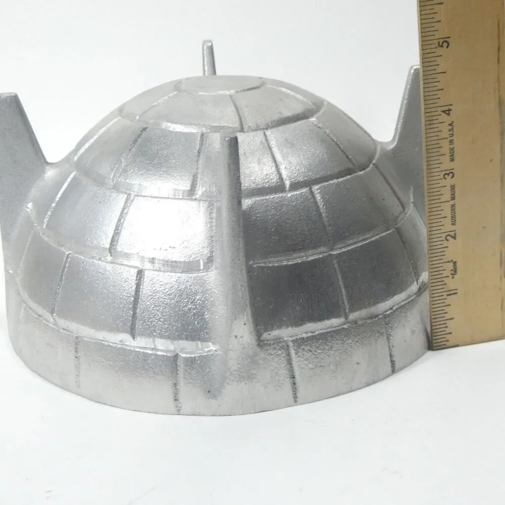3D Cast Aluminum Igloo Cake Mold Martha Stewart